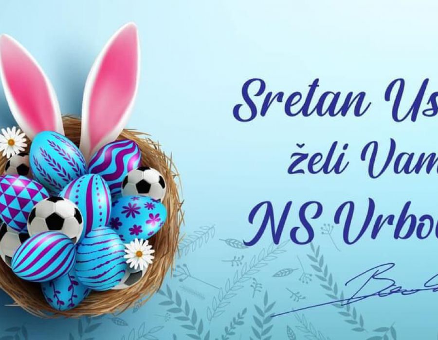 Sretan Uskrs želi Vam NS Vrbovec